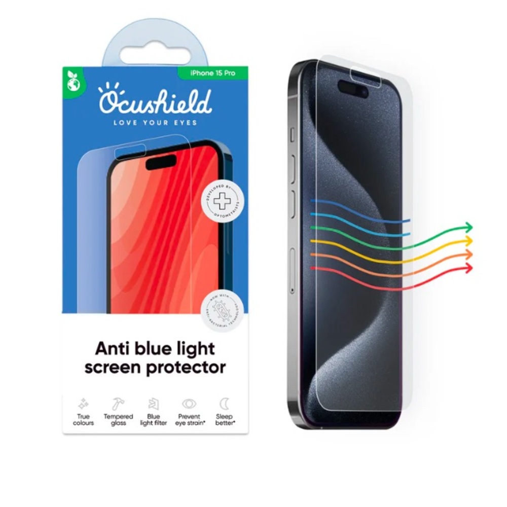 iPhone 15Pro Bluelight Screen Protector